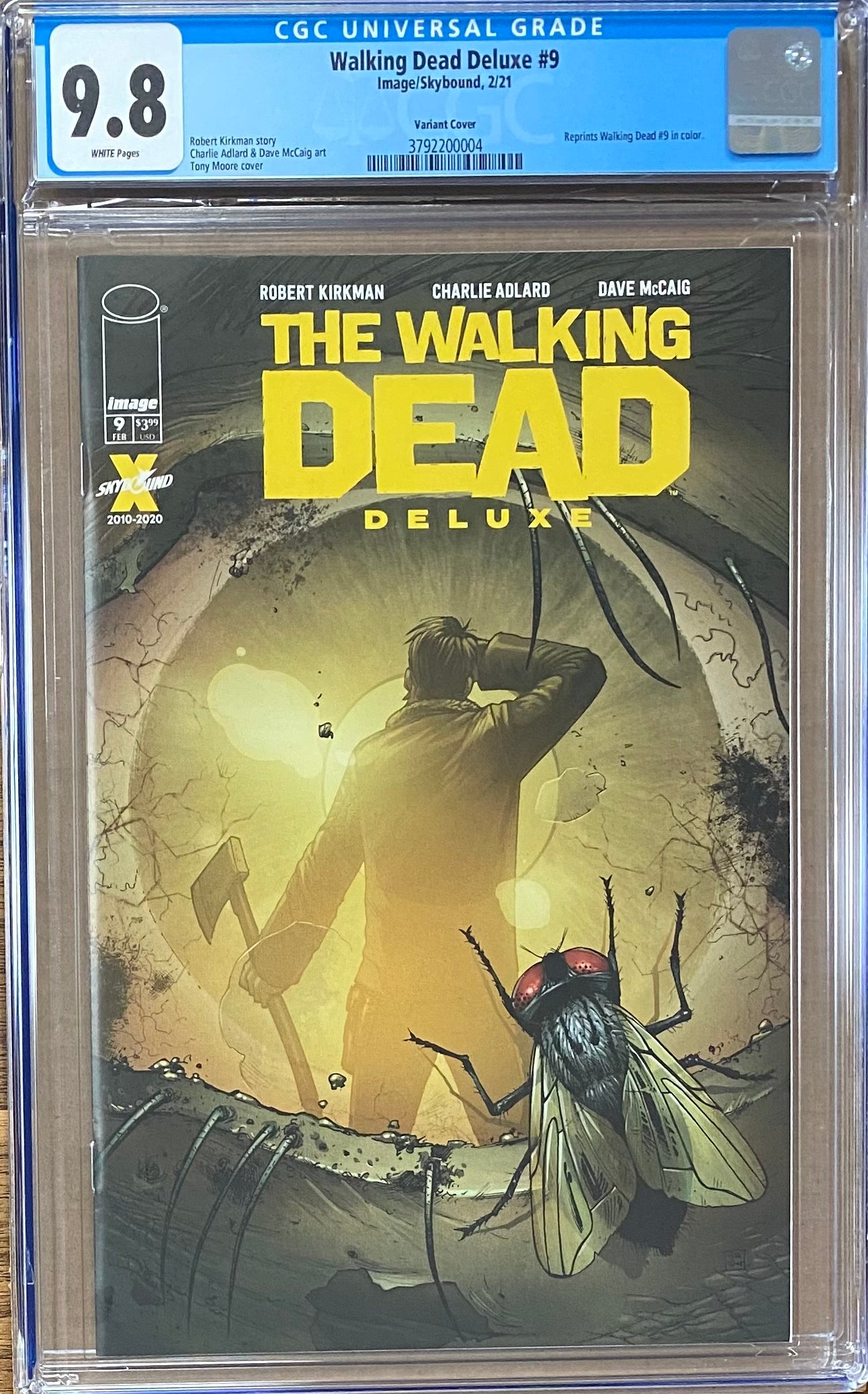 Walking Dead Deluxe #9 Variant CGC 9.8