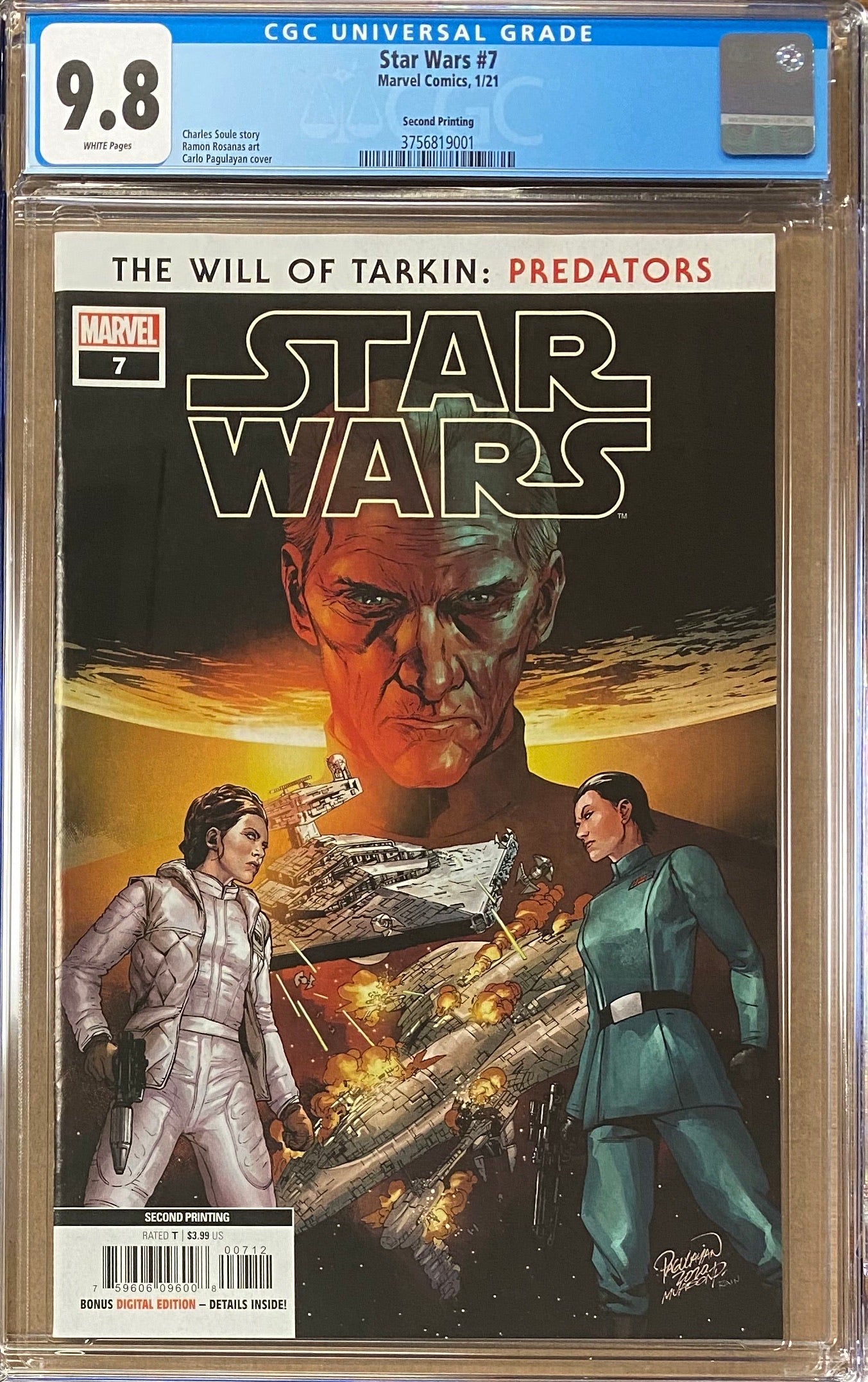 Star Wars #7 Second Printing CGC 9.8