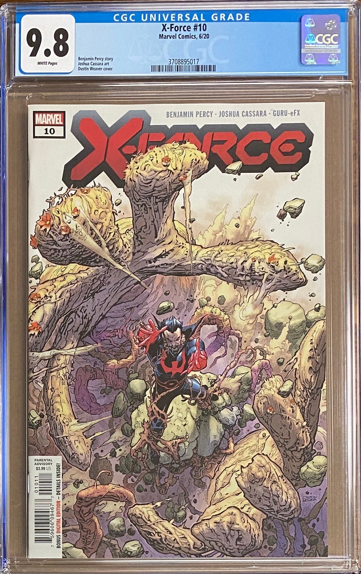 X-Force #10 CGC 9.8 - Dawn of X!