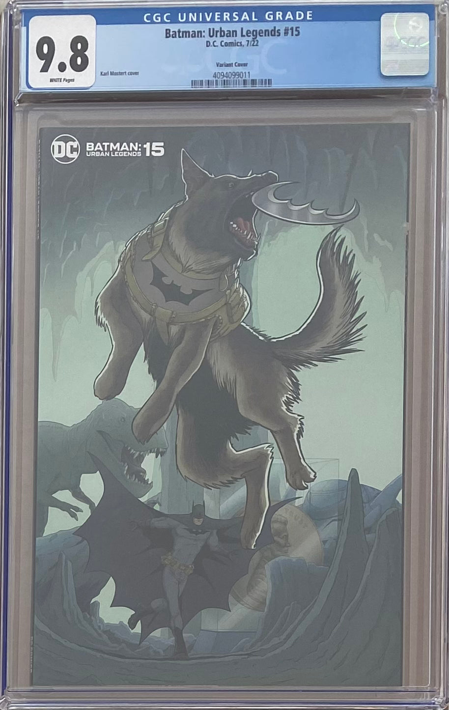 Batman: Urban Legends #15 Mostert Variant CGC 9.8