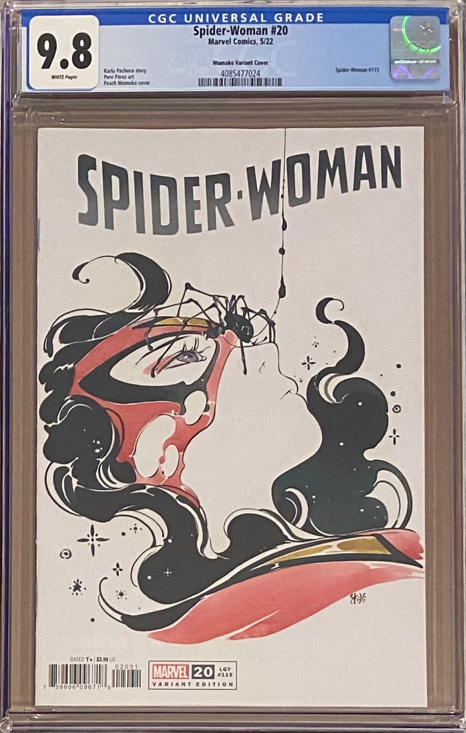 Spider-Woman #20 Momoko Variant CGC 9.8
