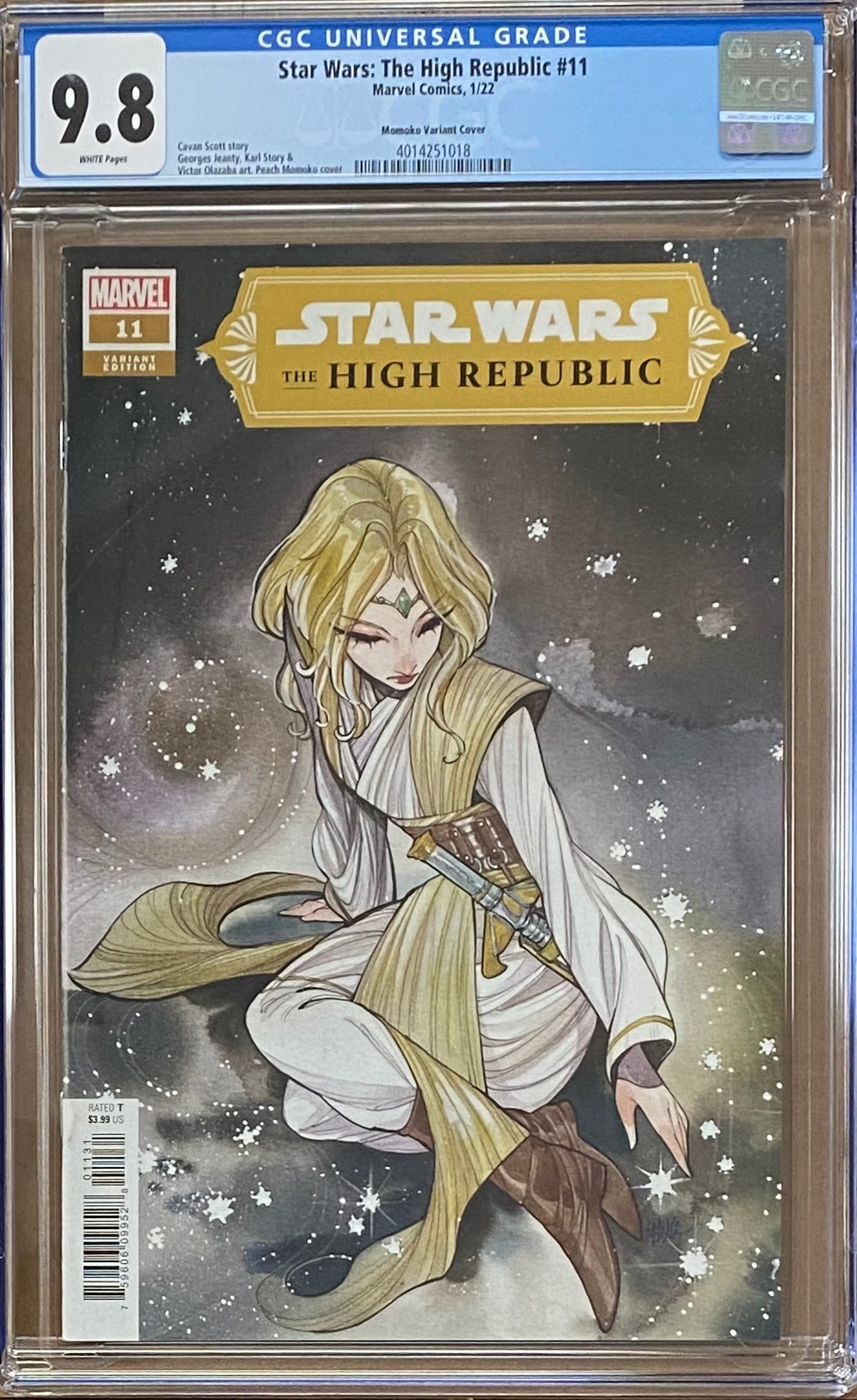 Star Wars: The High Republic #11 Momoko Variant CGC 9.8