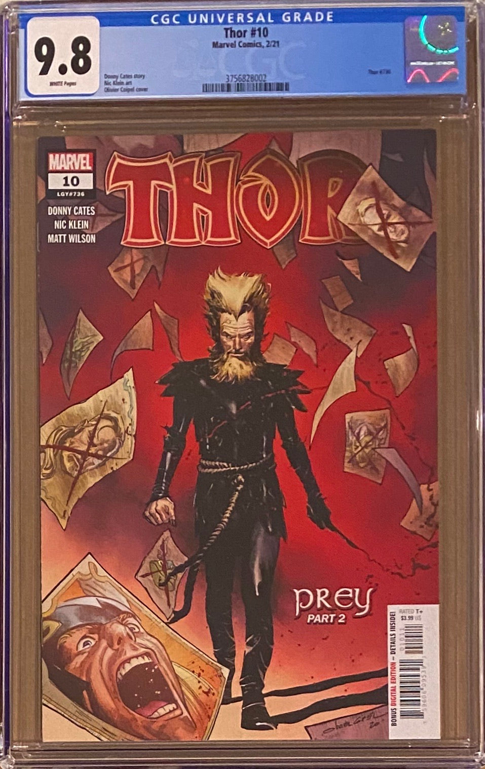 Thor #10 CGC 9.8