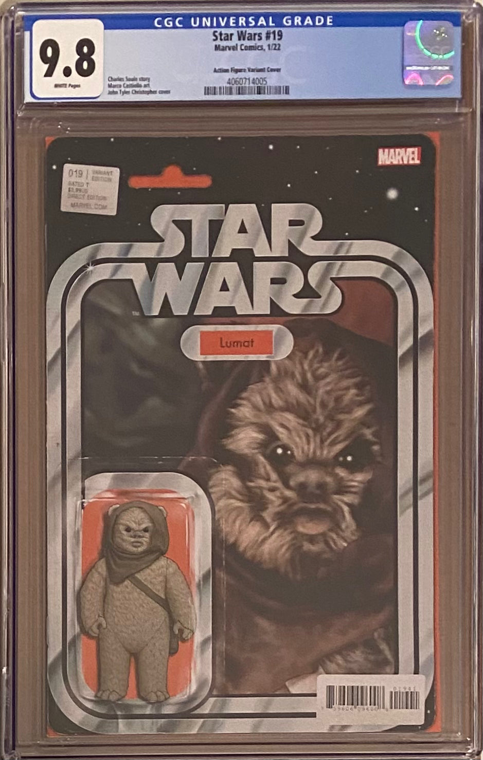 Star Wars #19 Action Figure Variant CGC 9.8