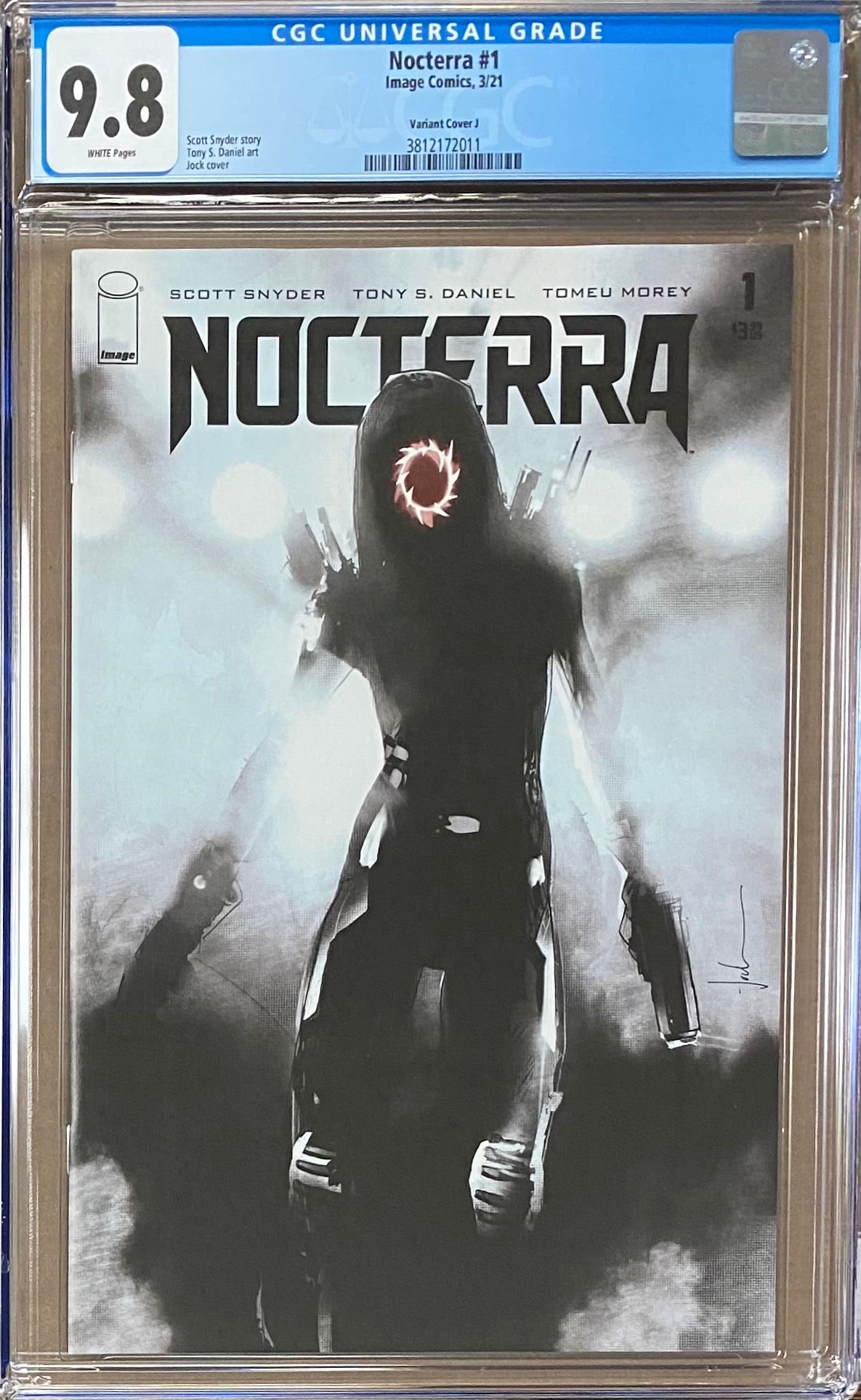 Nocterra #1 1:75 Jock Retailer Incentive Variant CGC 9.8