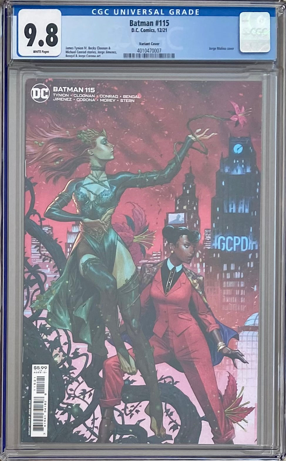 Batman #115 Variant CGC 9.8