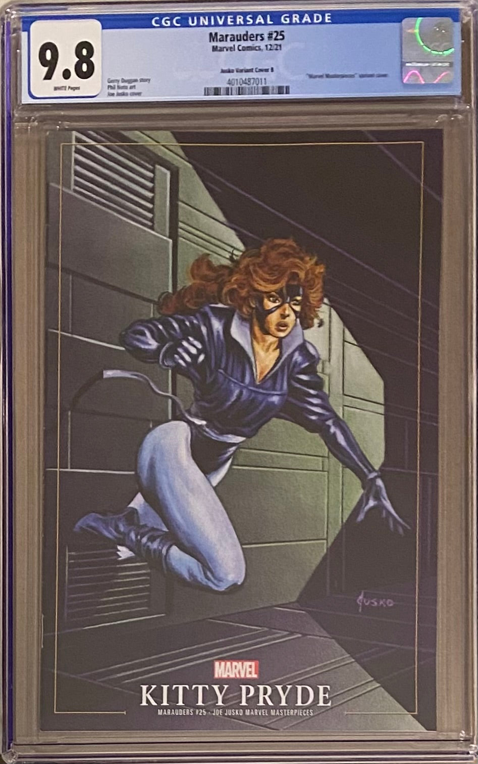 Marauders #25 Jusko Shadowcat Variant CGC 9.8