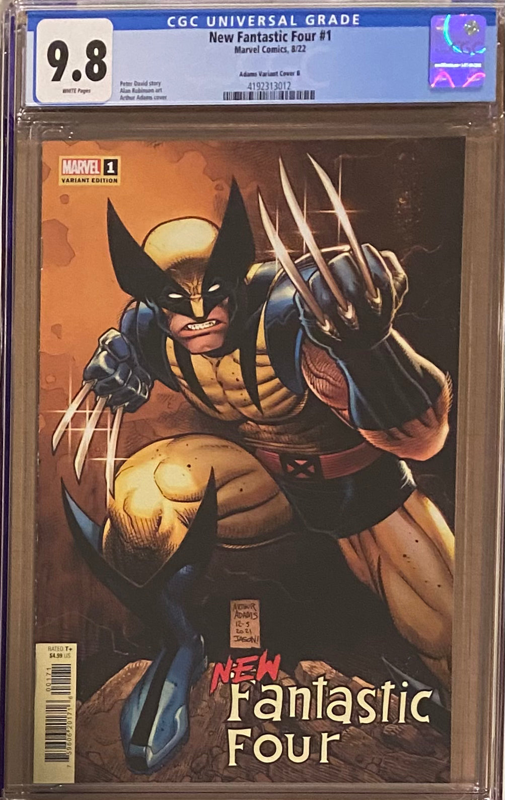 New Fantastic Four #1 Adams Variant CGC 9.8