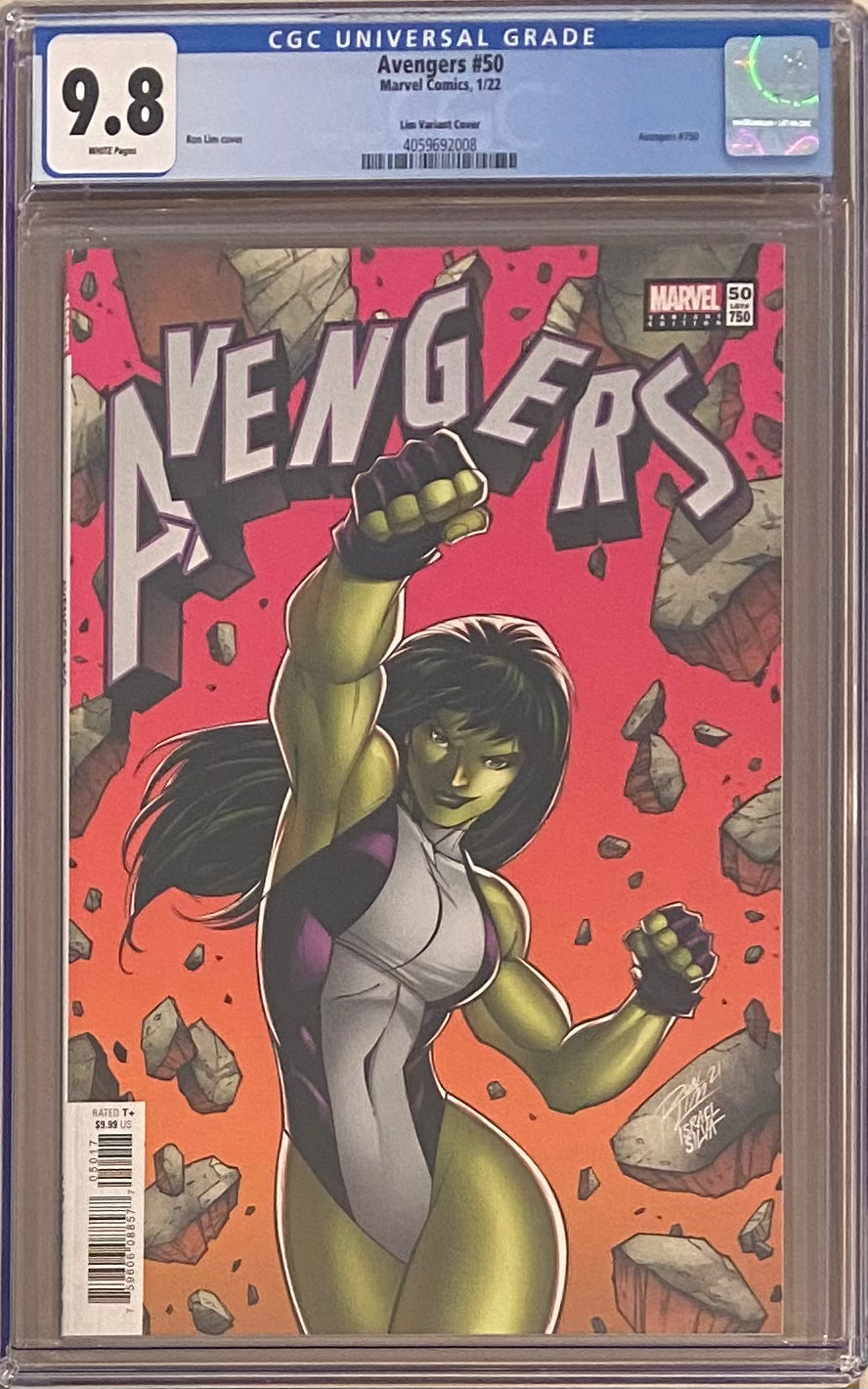 Avengers #50 (#750) Lim Variant CGC 9.8