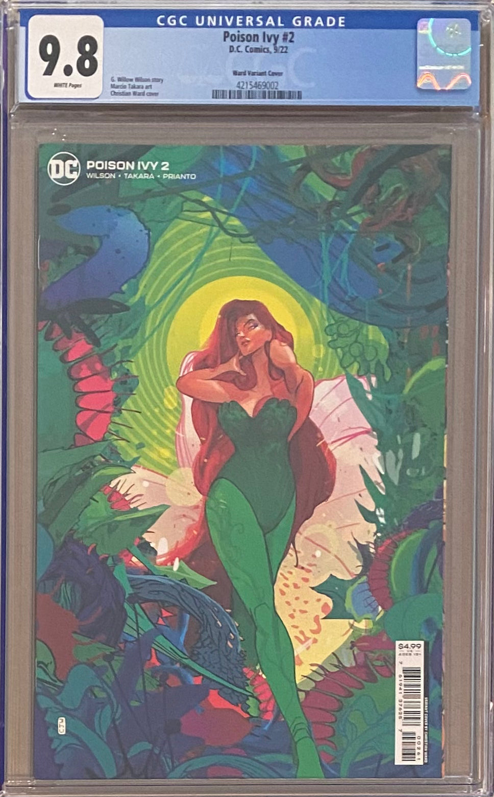 Poison Ivy #2 Ward Variant CGC 9.8