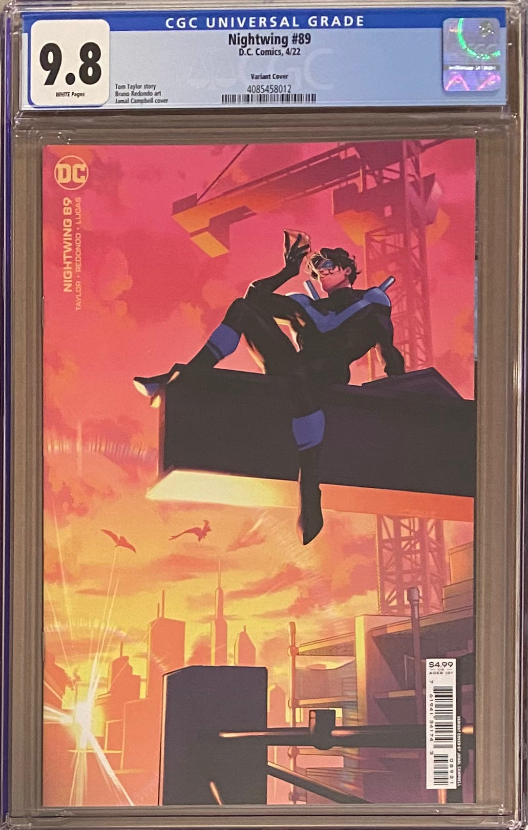 Nightwing #89 Variant CGC 9.8