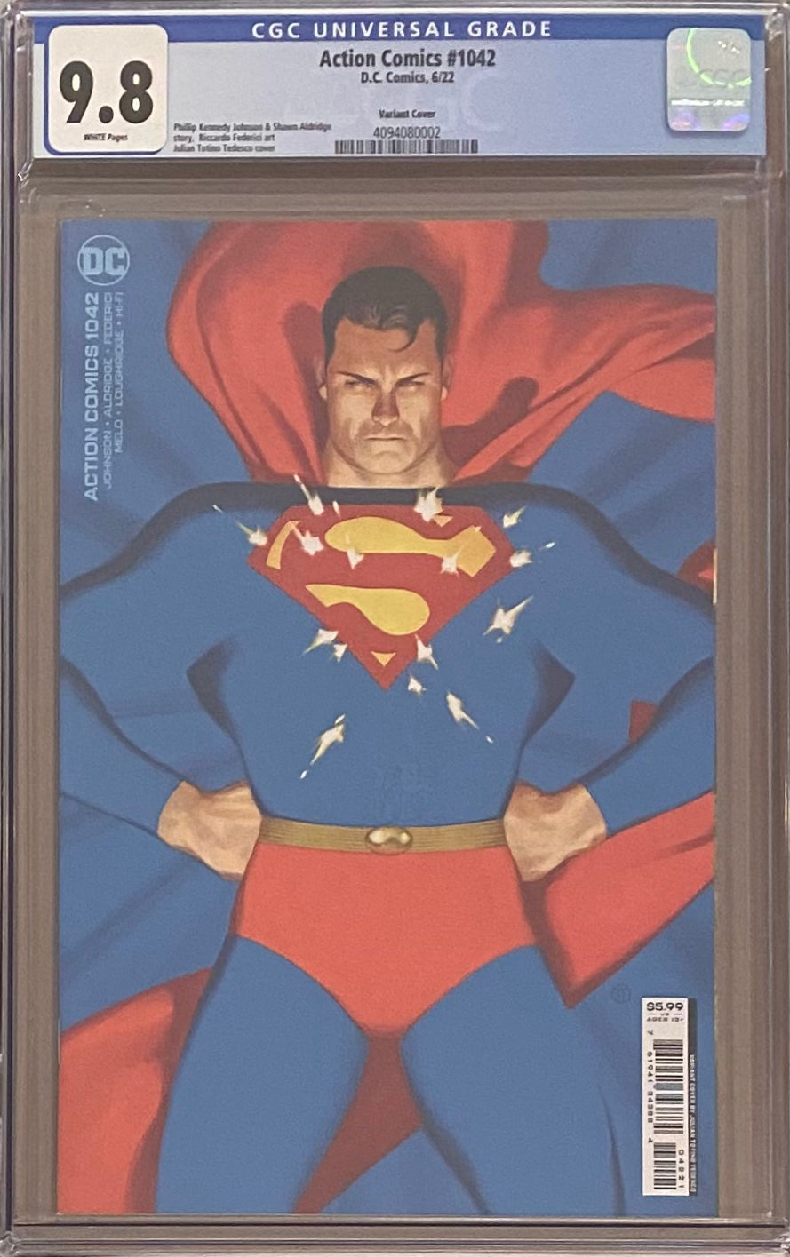 Action Comics #1042 Variant CGC 9.8