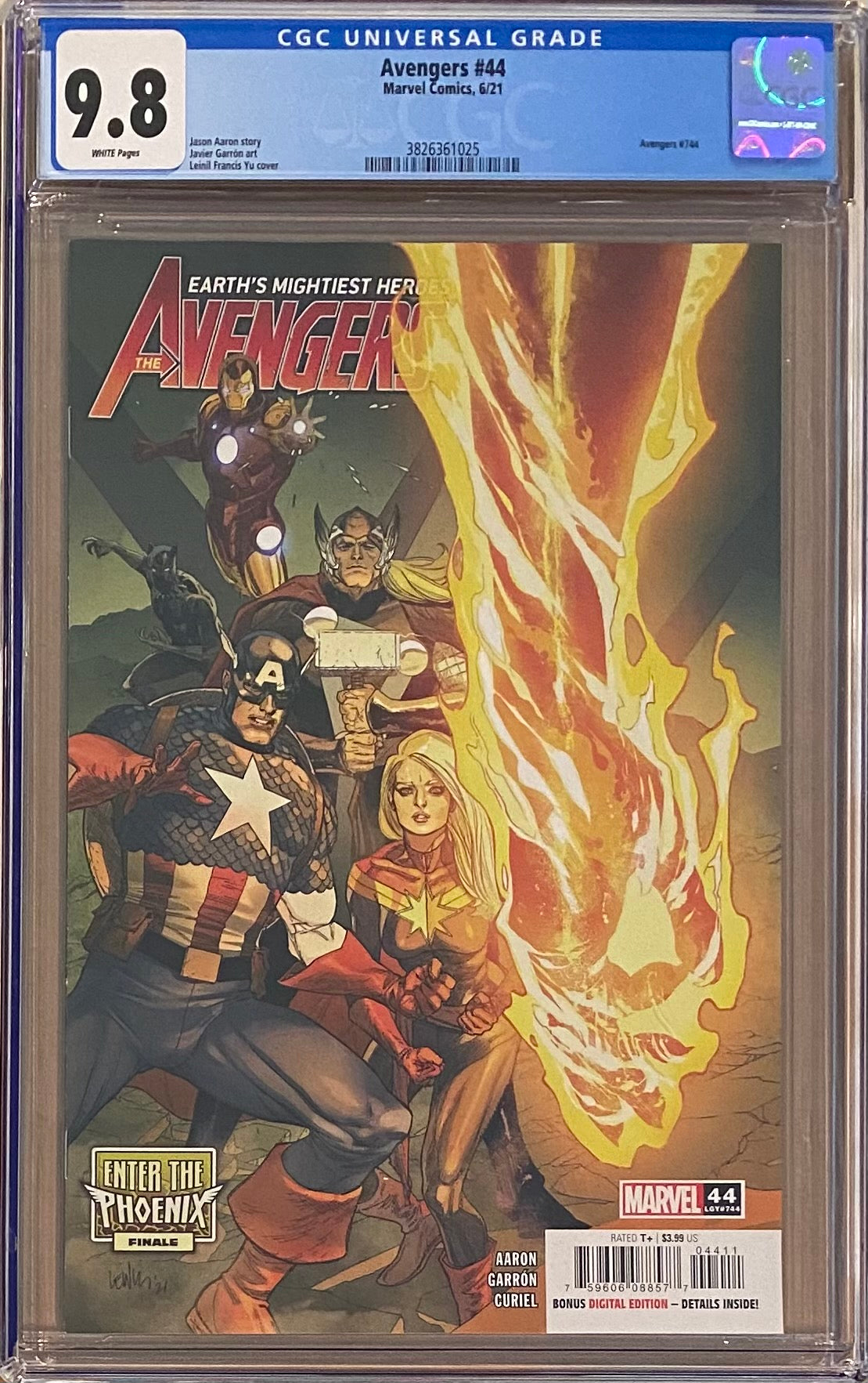 Avengers #44 CGC 9.8