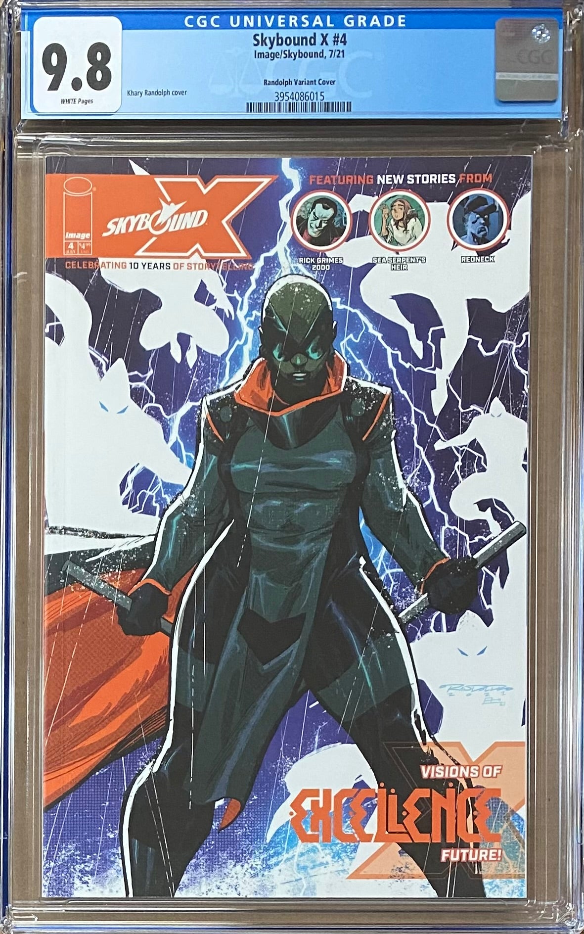 Skybound X #4 Randolph Variant CGC 9.8