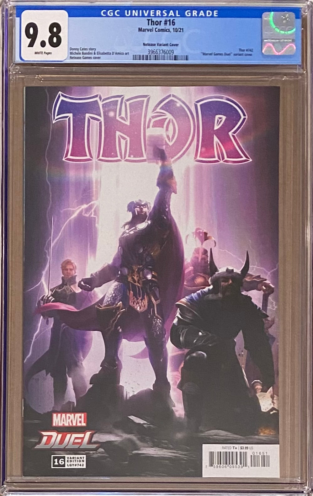 Thor #16 Netease Variant CGC 9.8