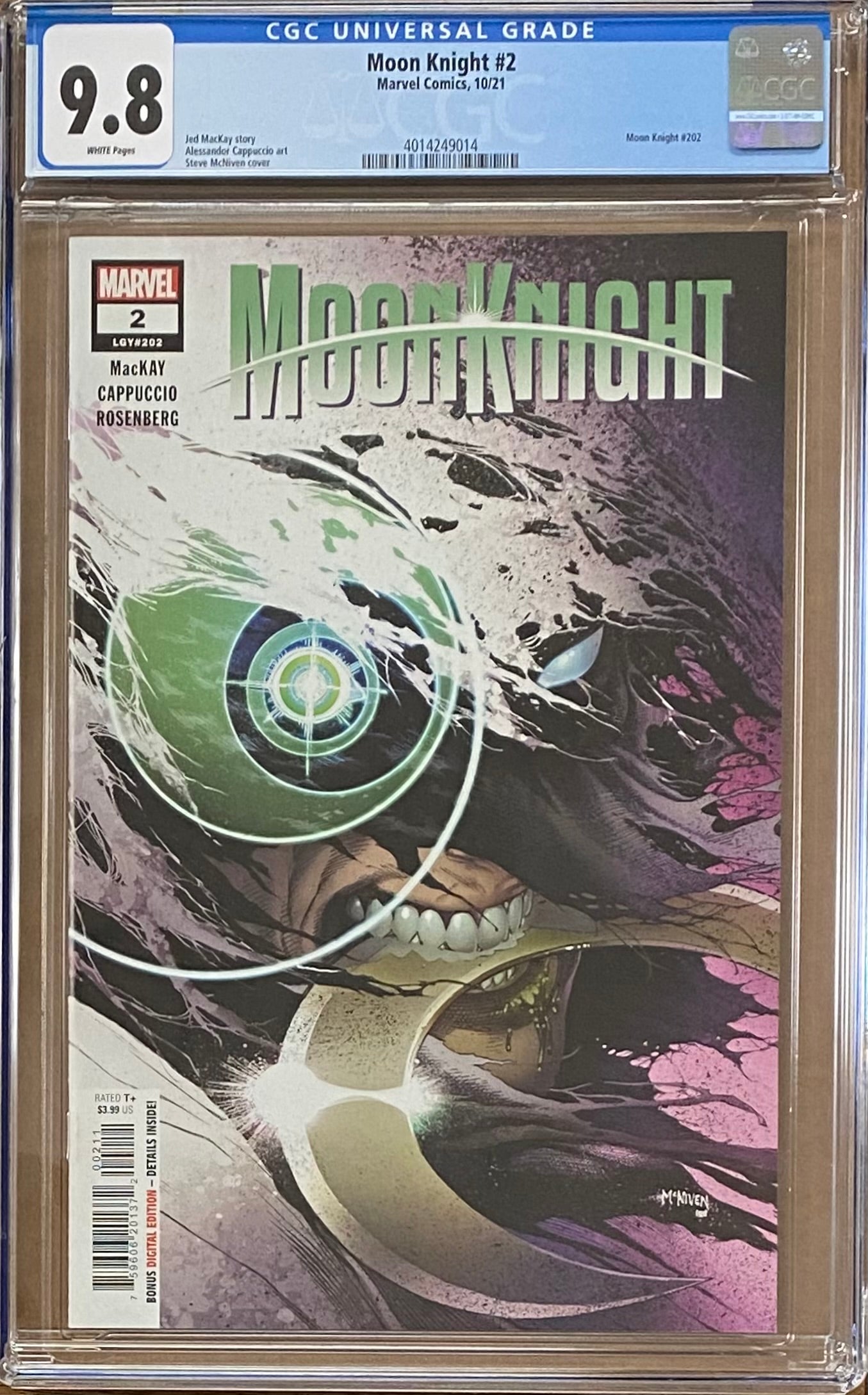 Moon Knight #2 CGC 9.8