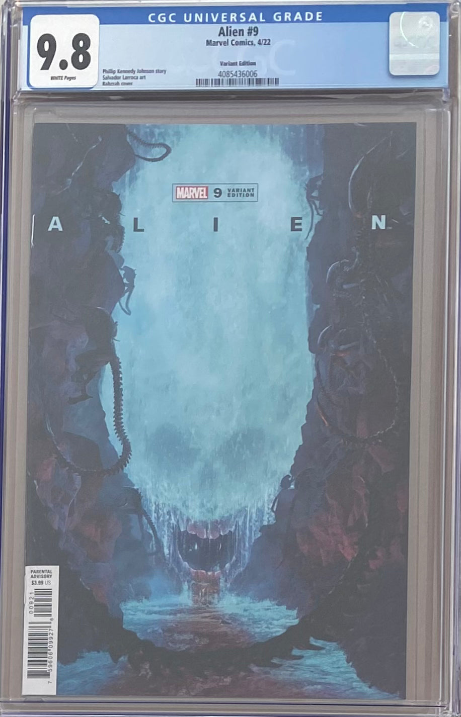 Alien #9 Rahzzah Variant CGC 9.8