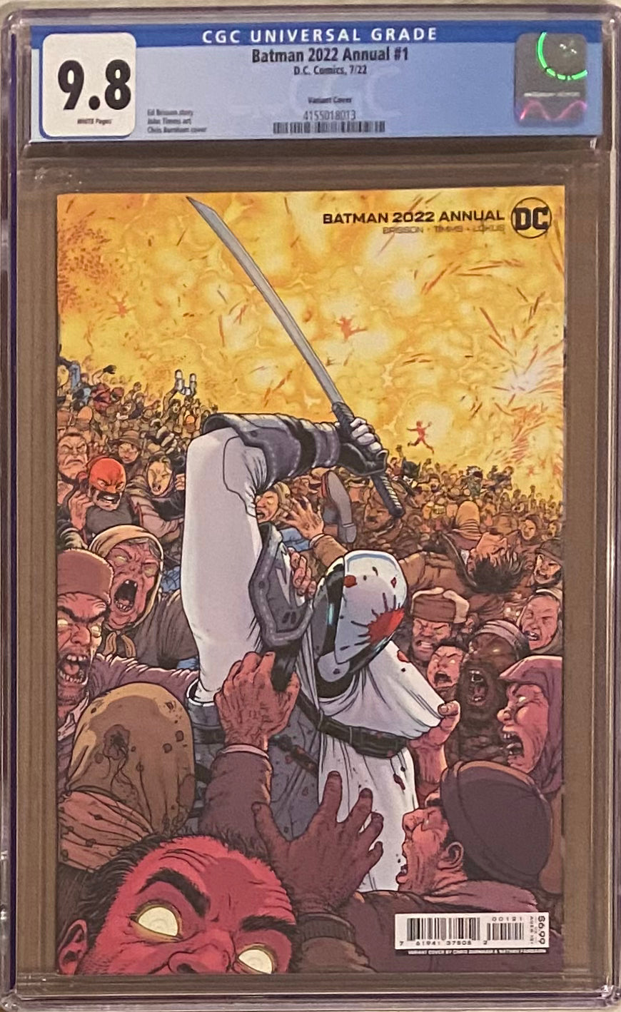 Batman 2022 Annual #1 Variant CGC 9.8 - First Grey Wolf