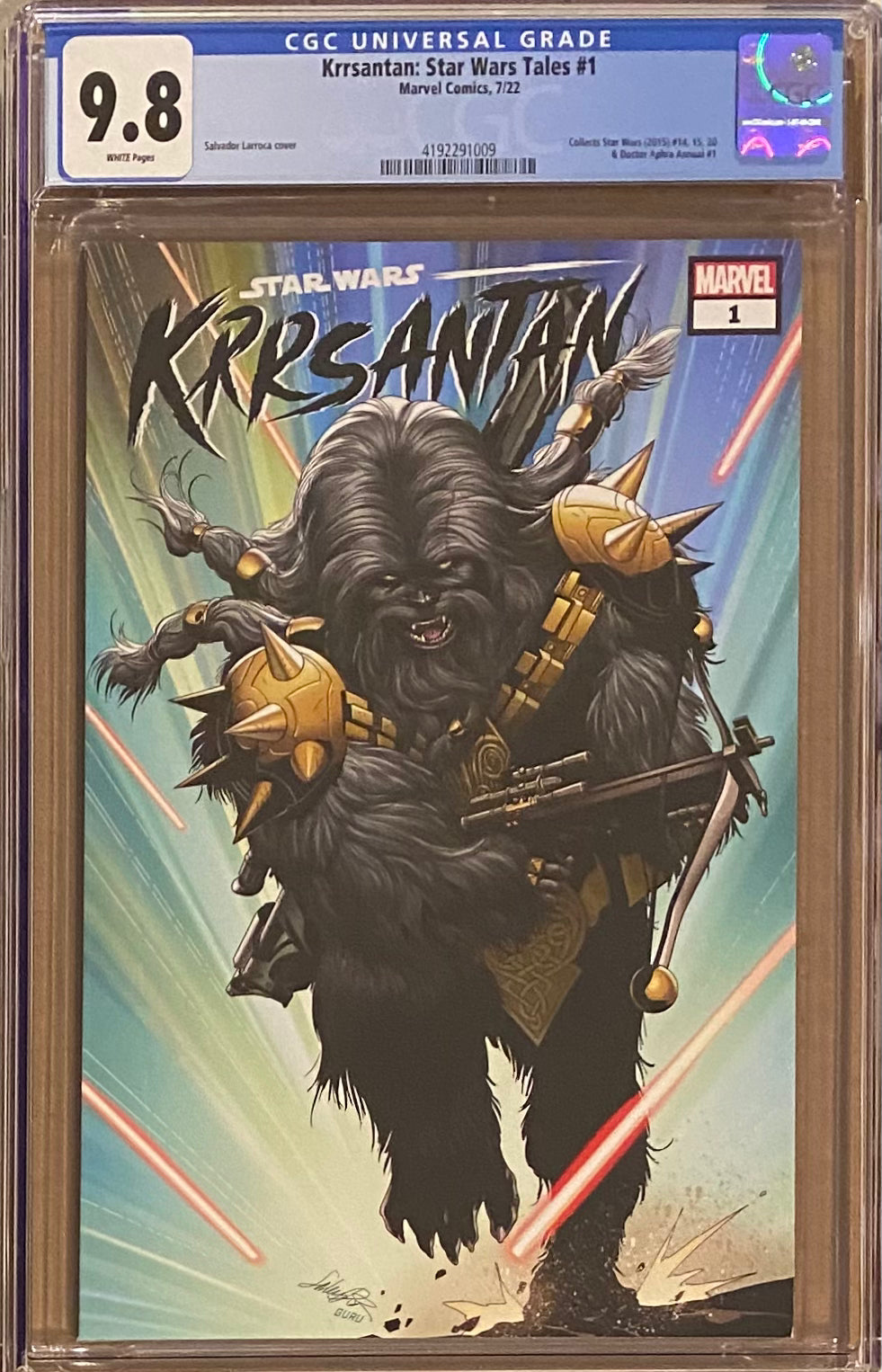 Star Wars: Krrsantan #1 CGC 9.8