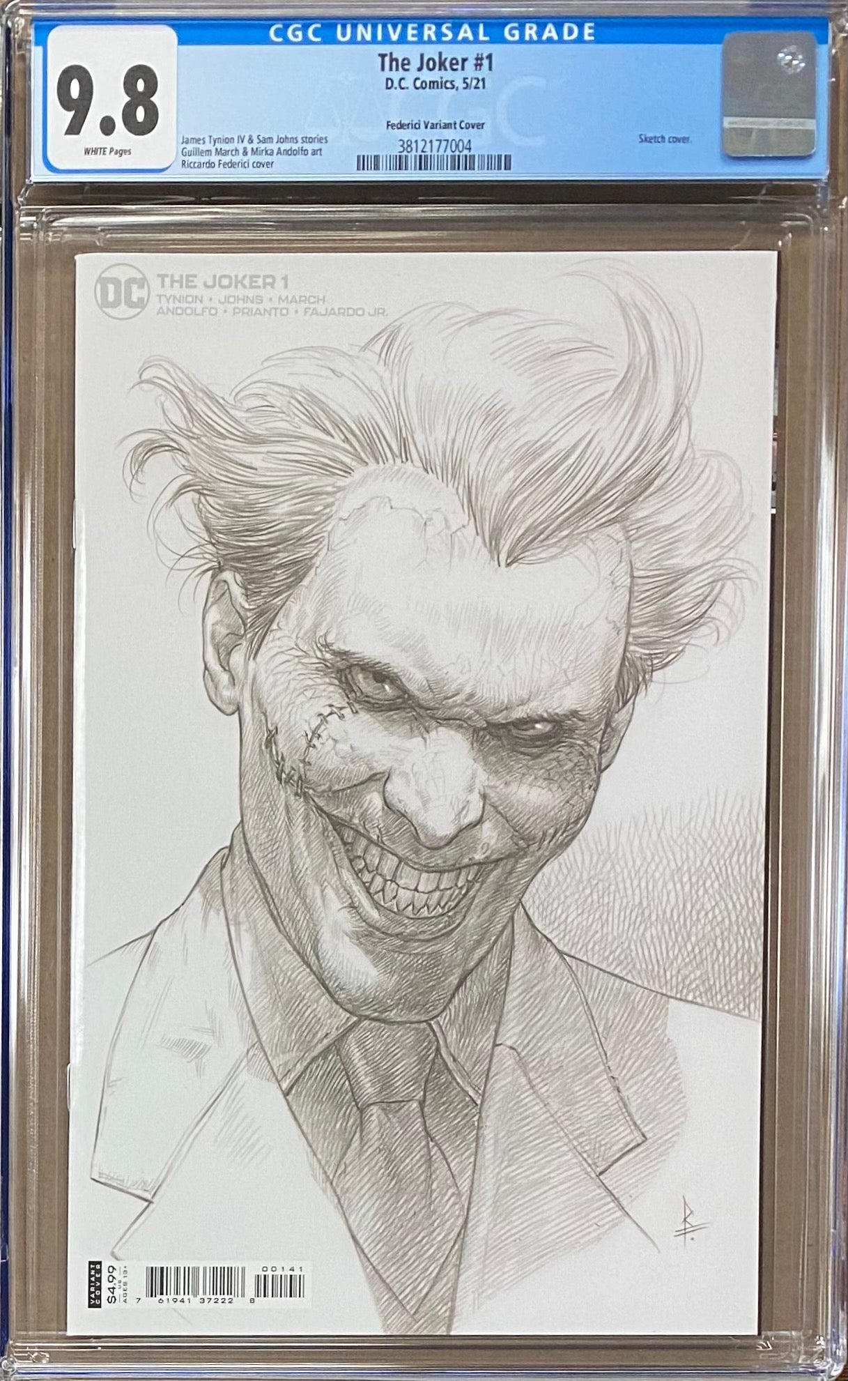 The Joker #1 Federici Retailer Incentive Variant CGC 9.8