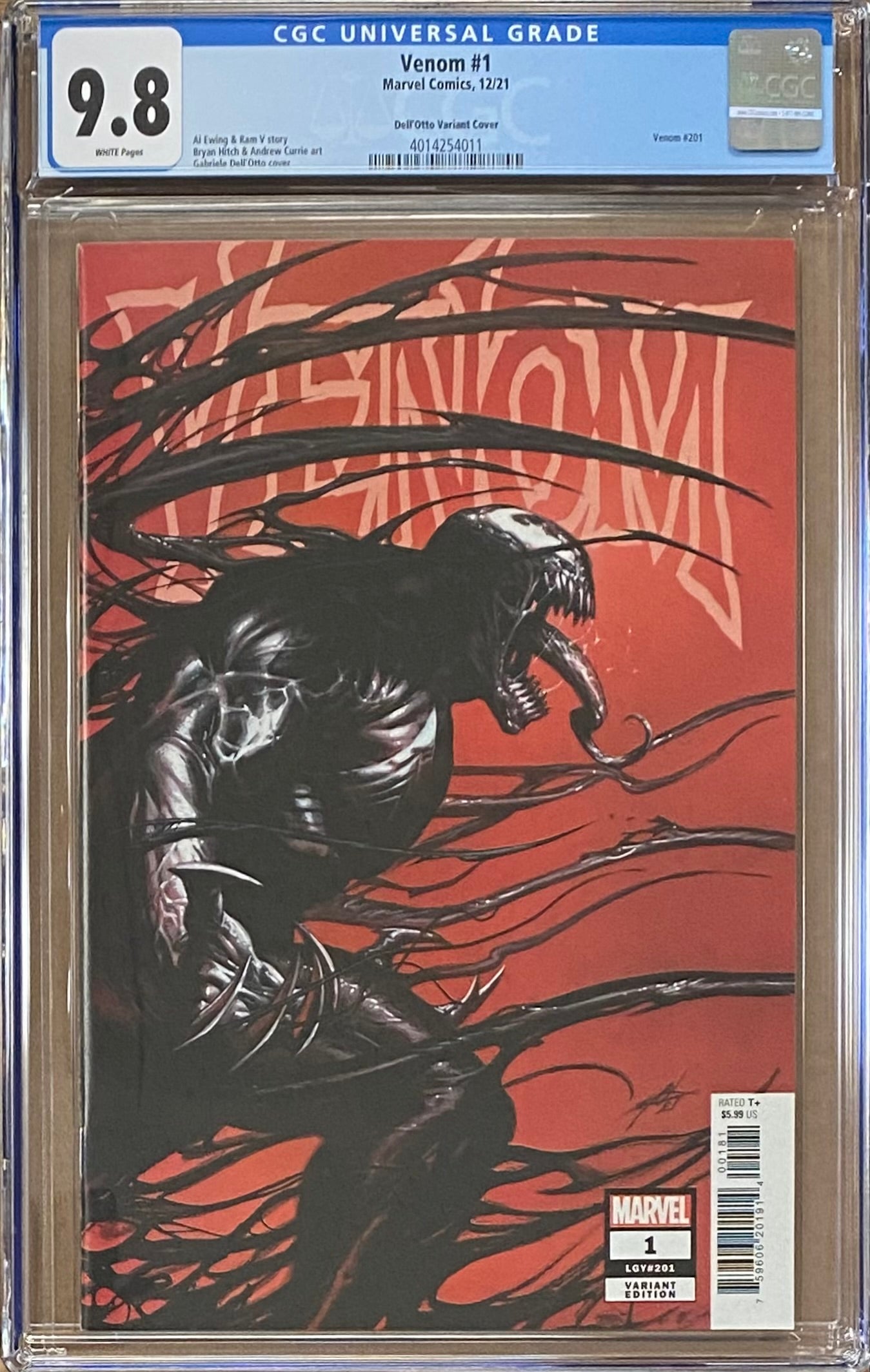 Venom #1 Dell'Otto Variant CGC 9.8