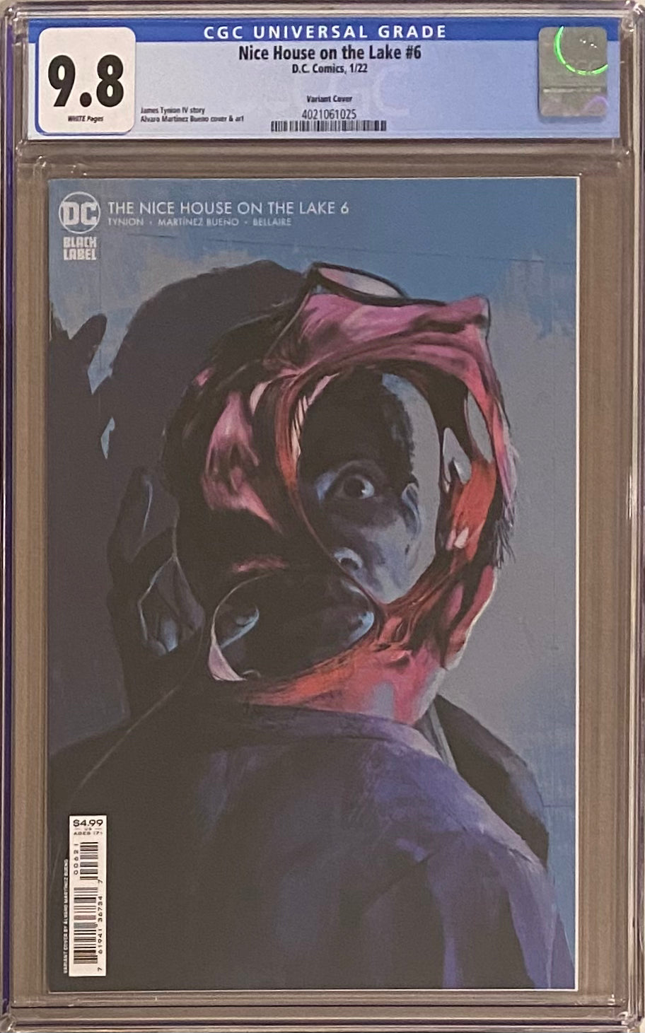 Nice House on the Lake #6 Variant CGC 9.8 - DC Black Label