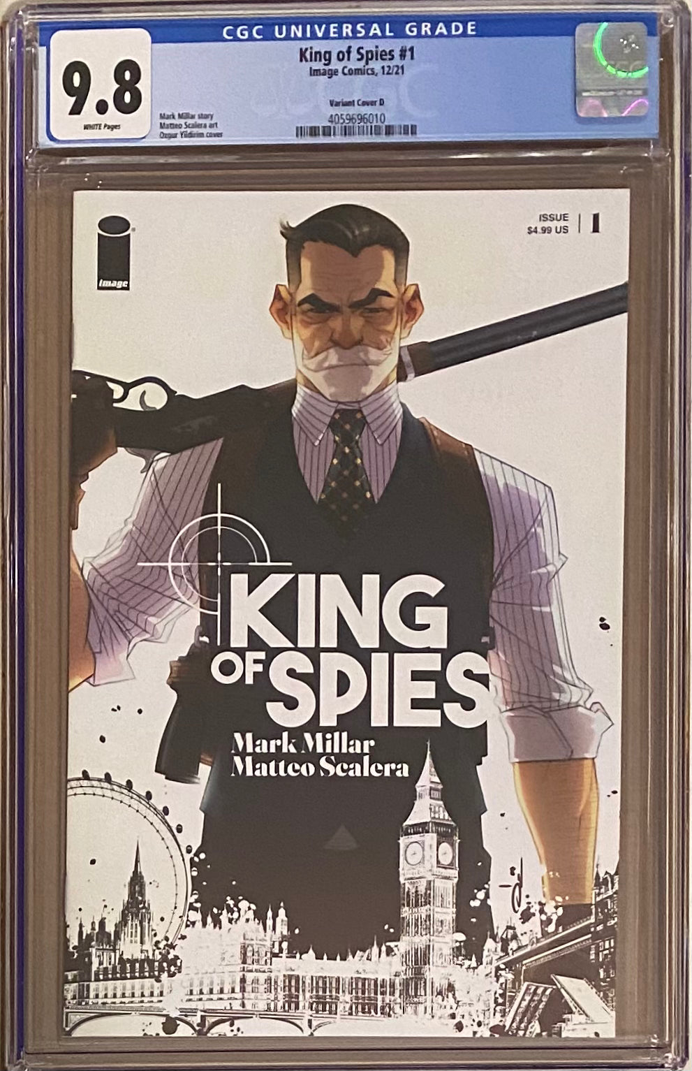 King of Spies #1 Ylidirim Variant CGC 9.8