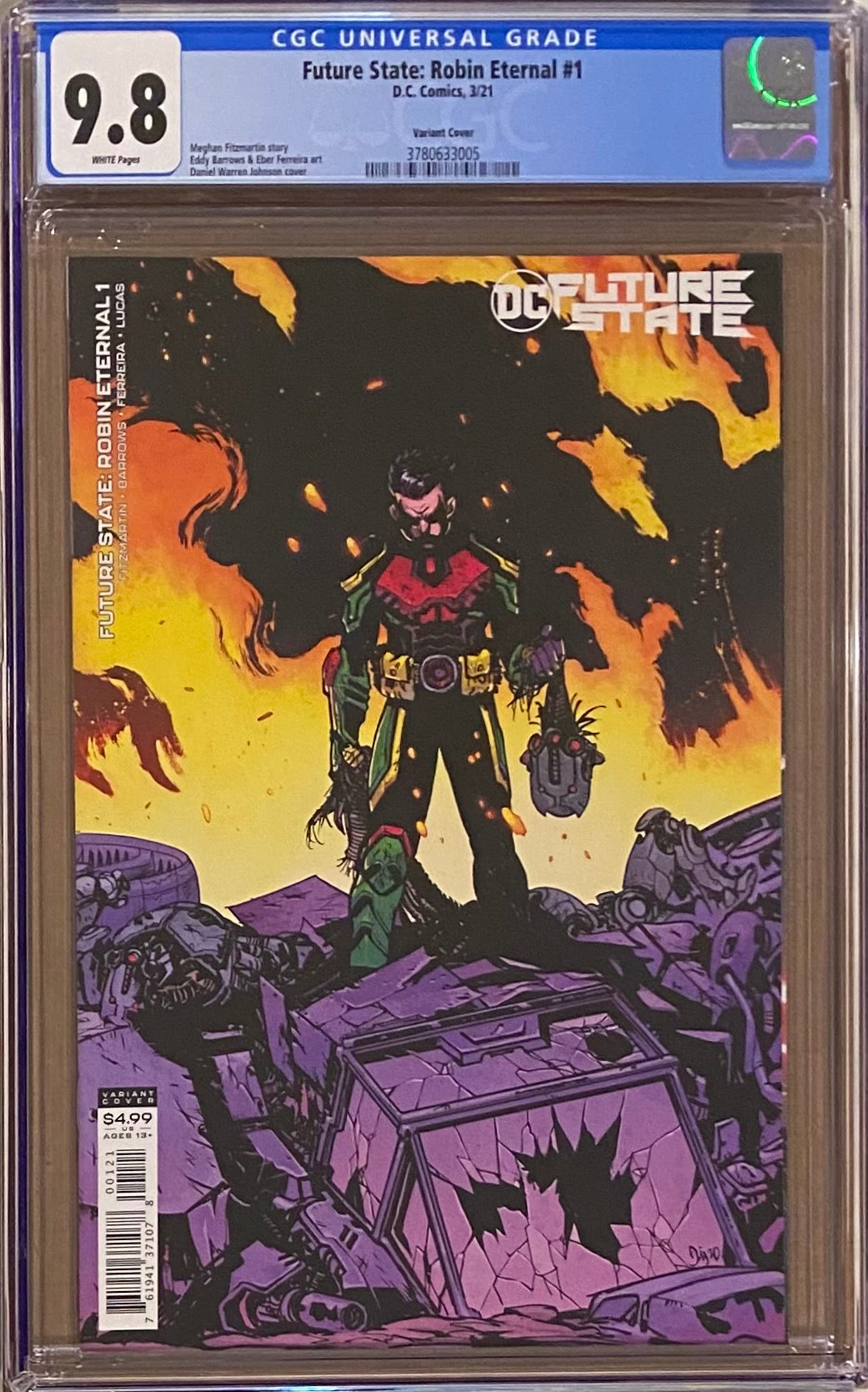 Future State: Robin Eternal #1 Variant CGC 9.8