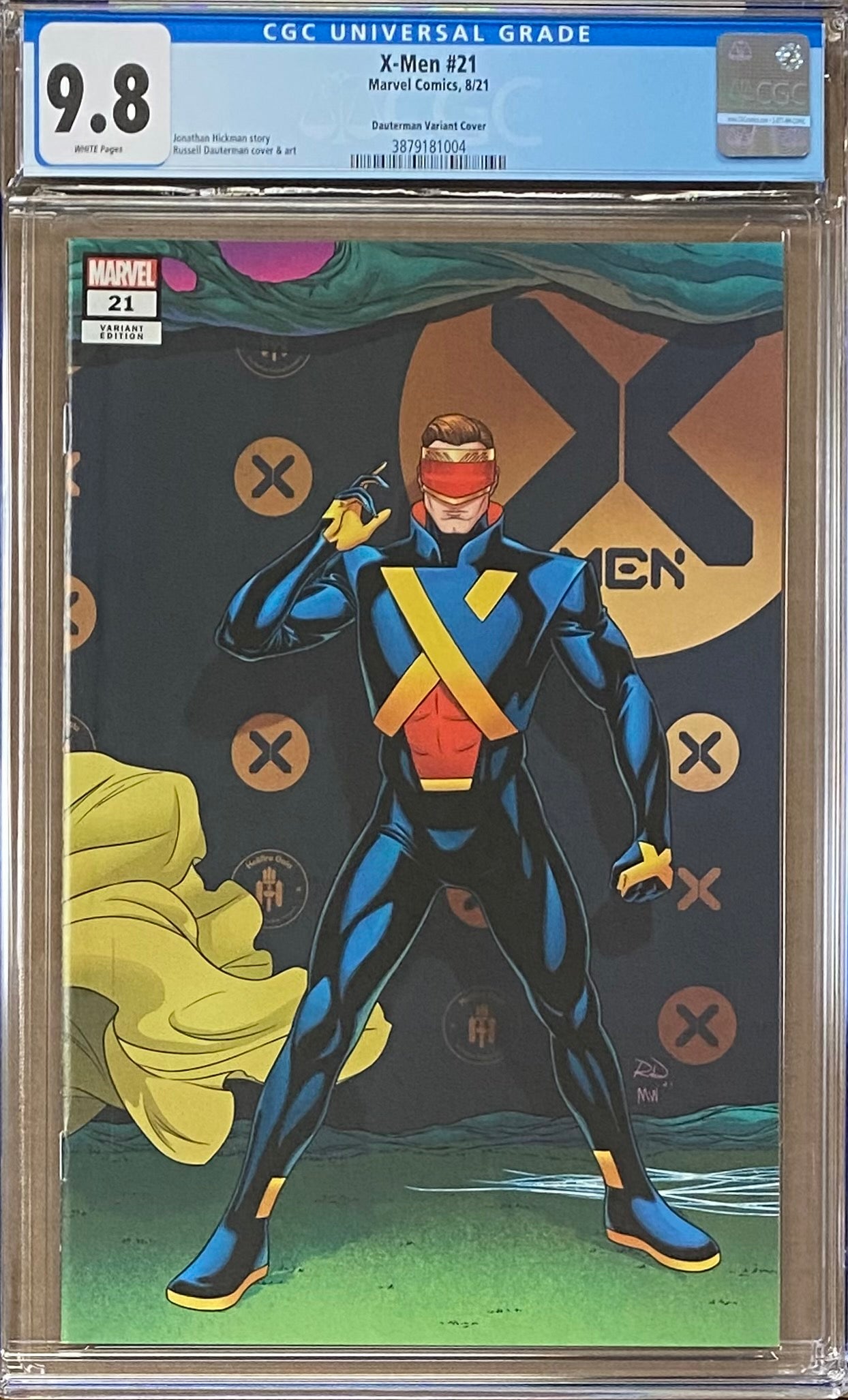 X-Men #21 Dauterman Hellfire Gala Connecting Variant CGC 9.8 - Hellfire Gala