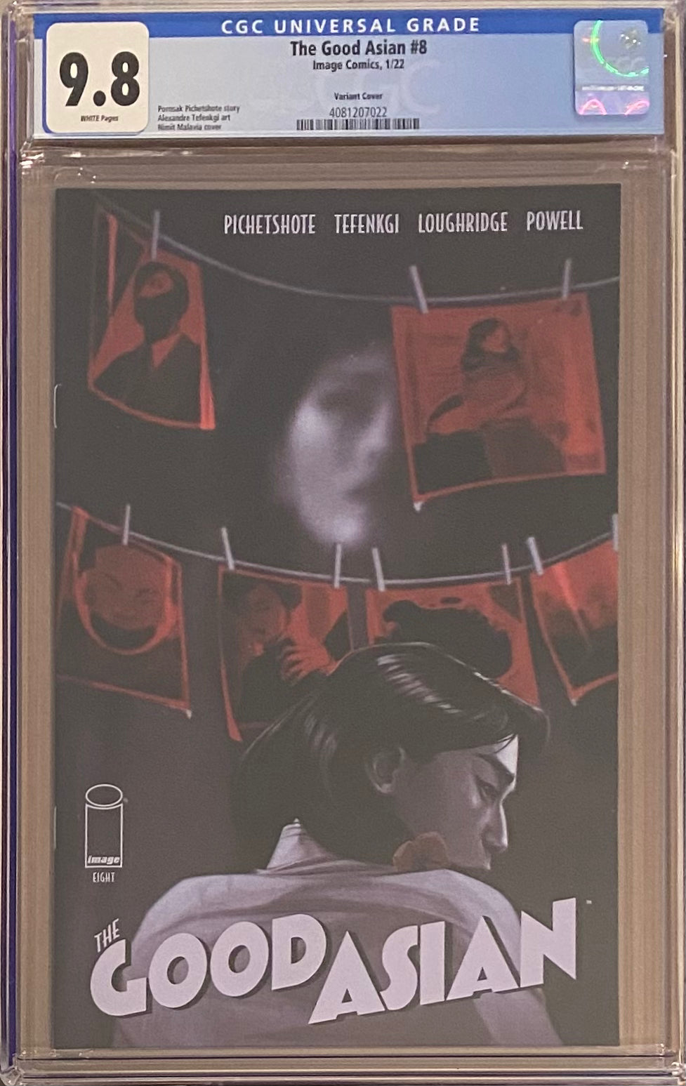 The Good Asian #8 Variant CGC 9.8