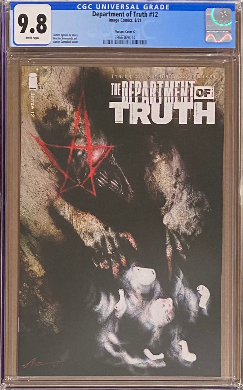 Department of Truth #12 Campbell Variant CGC 9.8