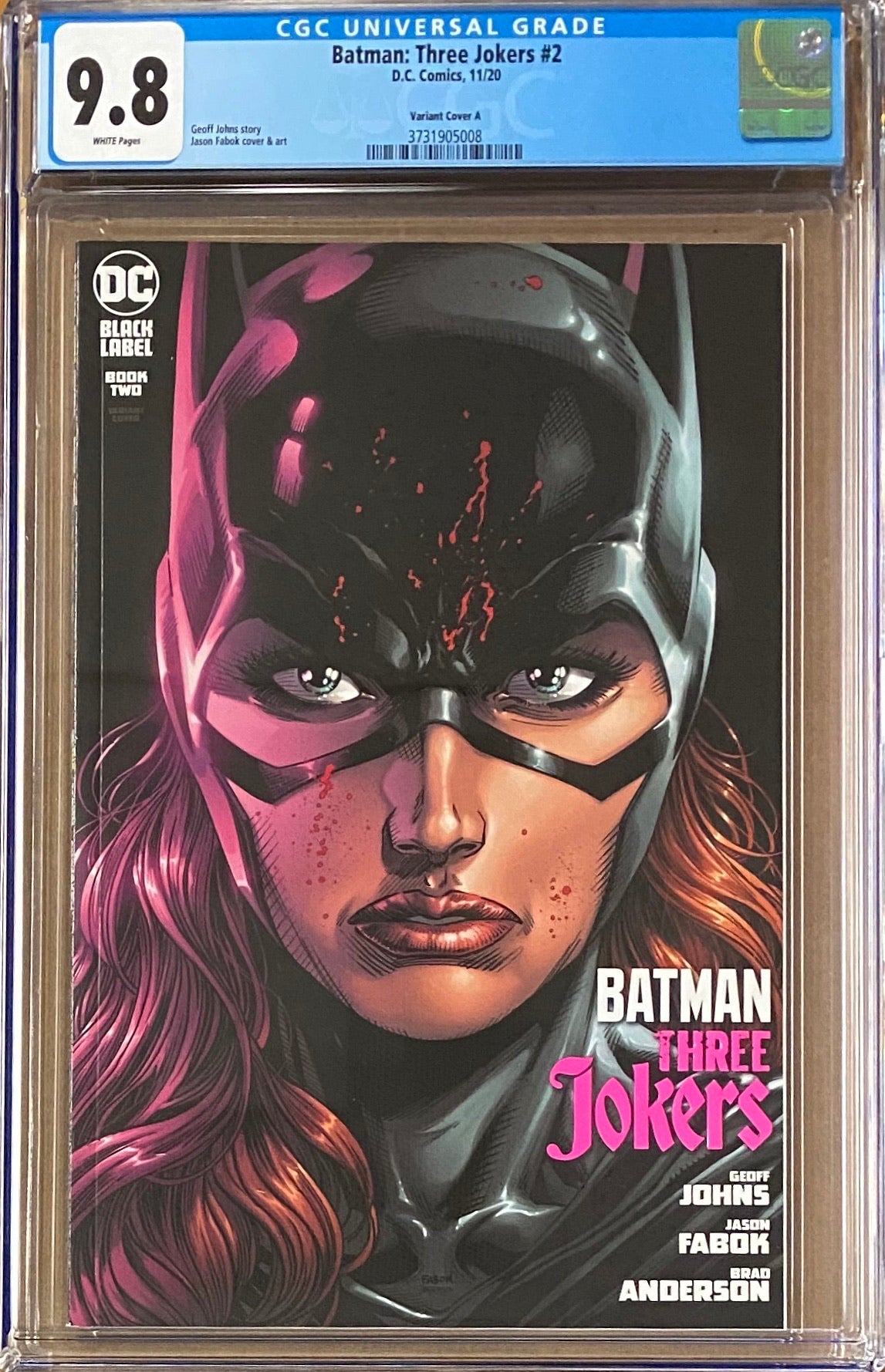Batman: Three Jokers #2 Variant DC Black Label CGC 9.8