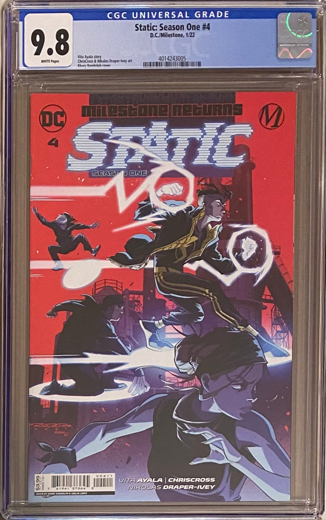 Static: Season One #4 CGC 9.8