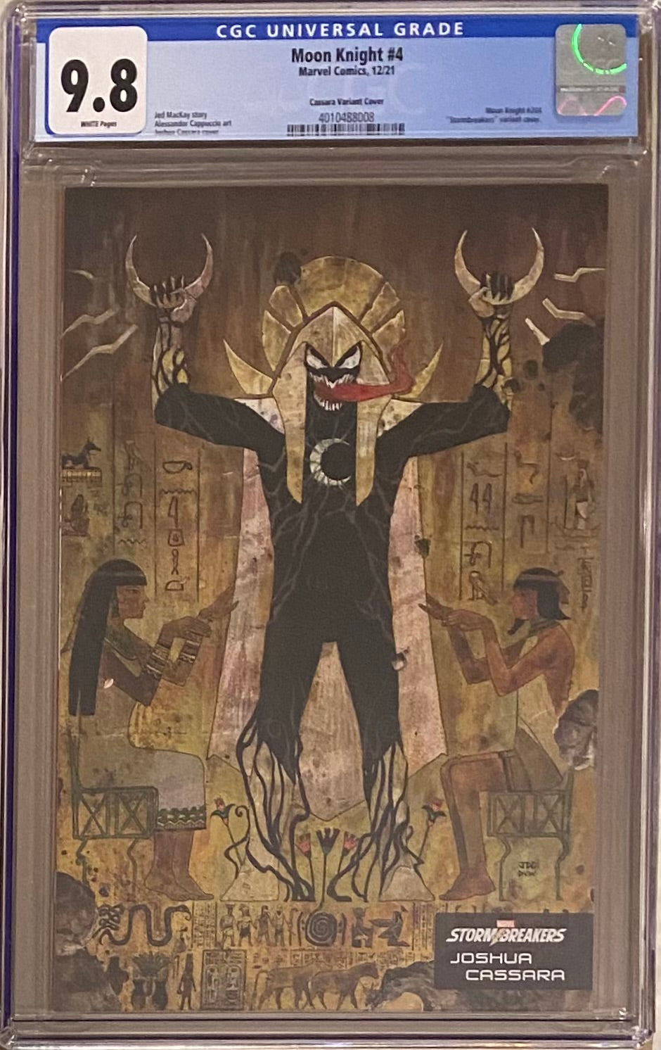 Moon Knight #4 Cassara Variant CGC 9.8
