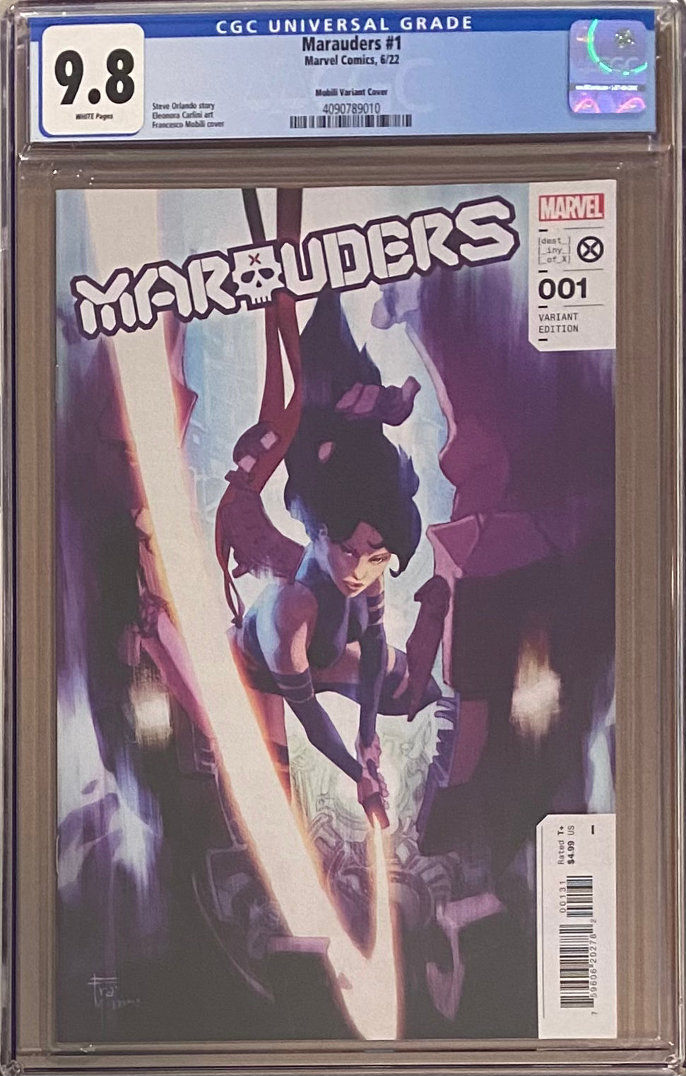 Marauders #1 Mobili Variant CGC 9.8