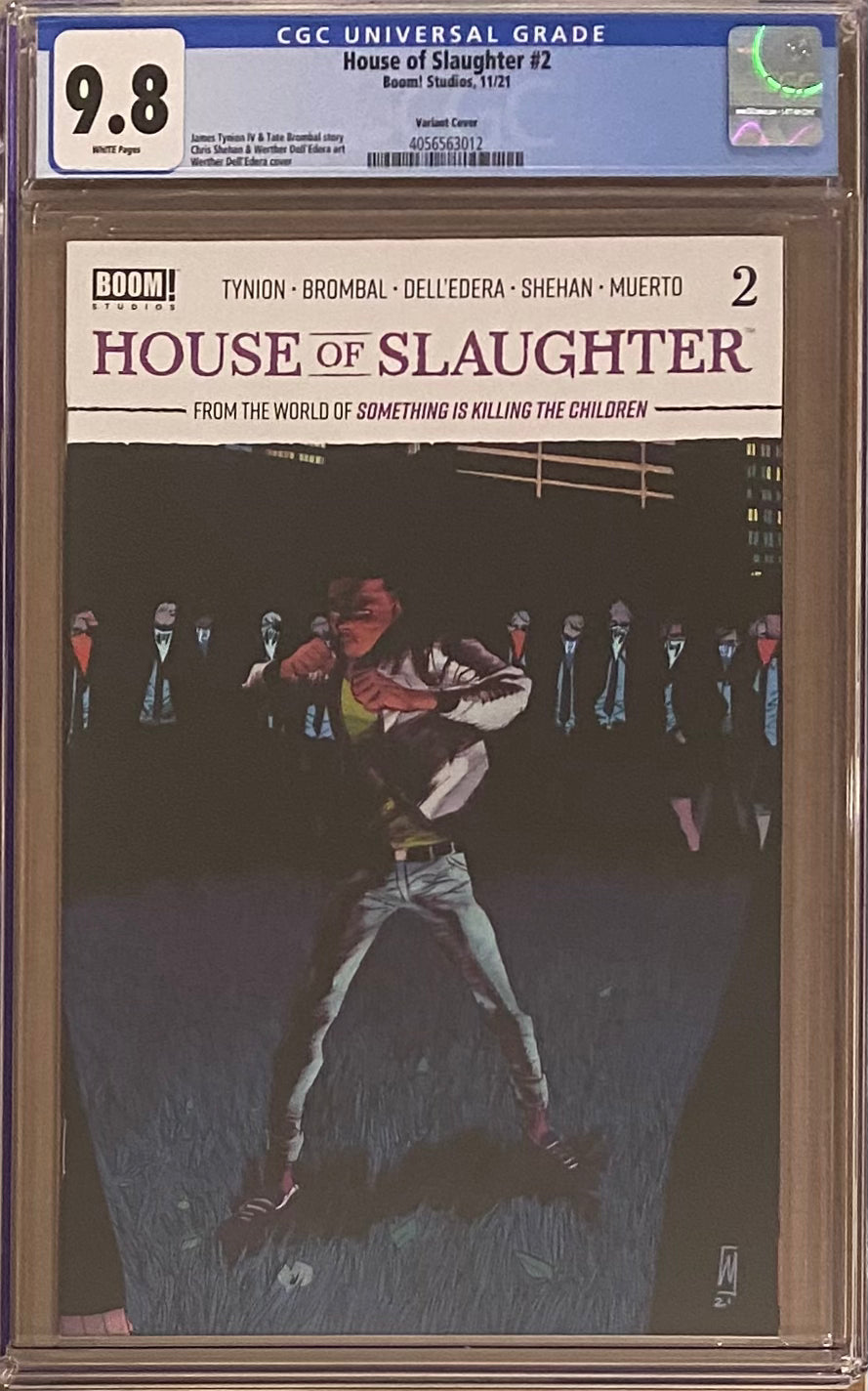 House of Slaughter #2 Dell'Edera Variant CGC 9.8