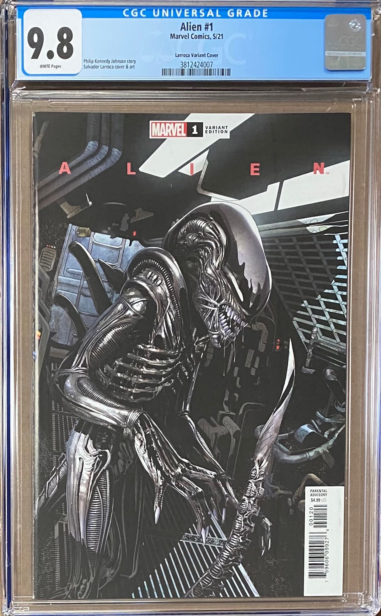 Alien #1 Larroca 1:25 Retailer Incentive Variant CGC 9.8