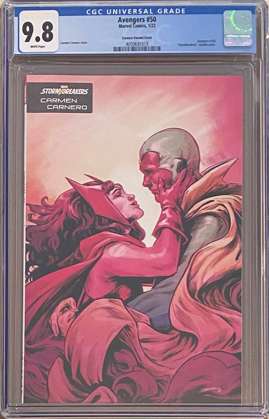Avengers #50 (#750) Carnero Variant CGC 9.8