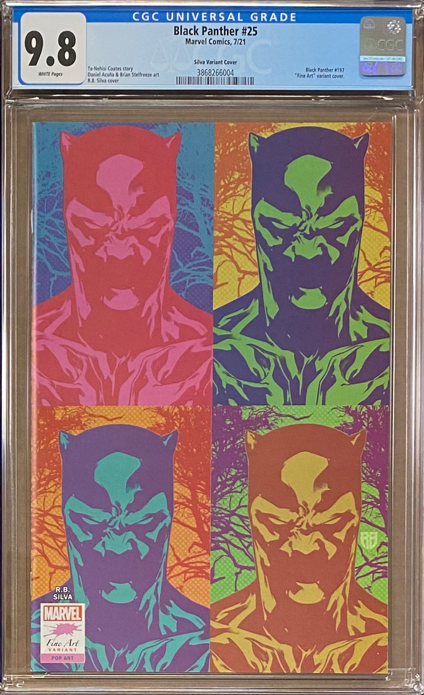 Black Panther #25 Silva "Stormbreakers" Variant CGC 9.8