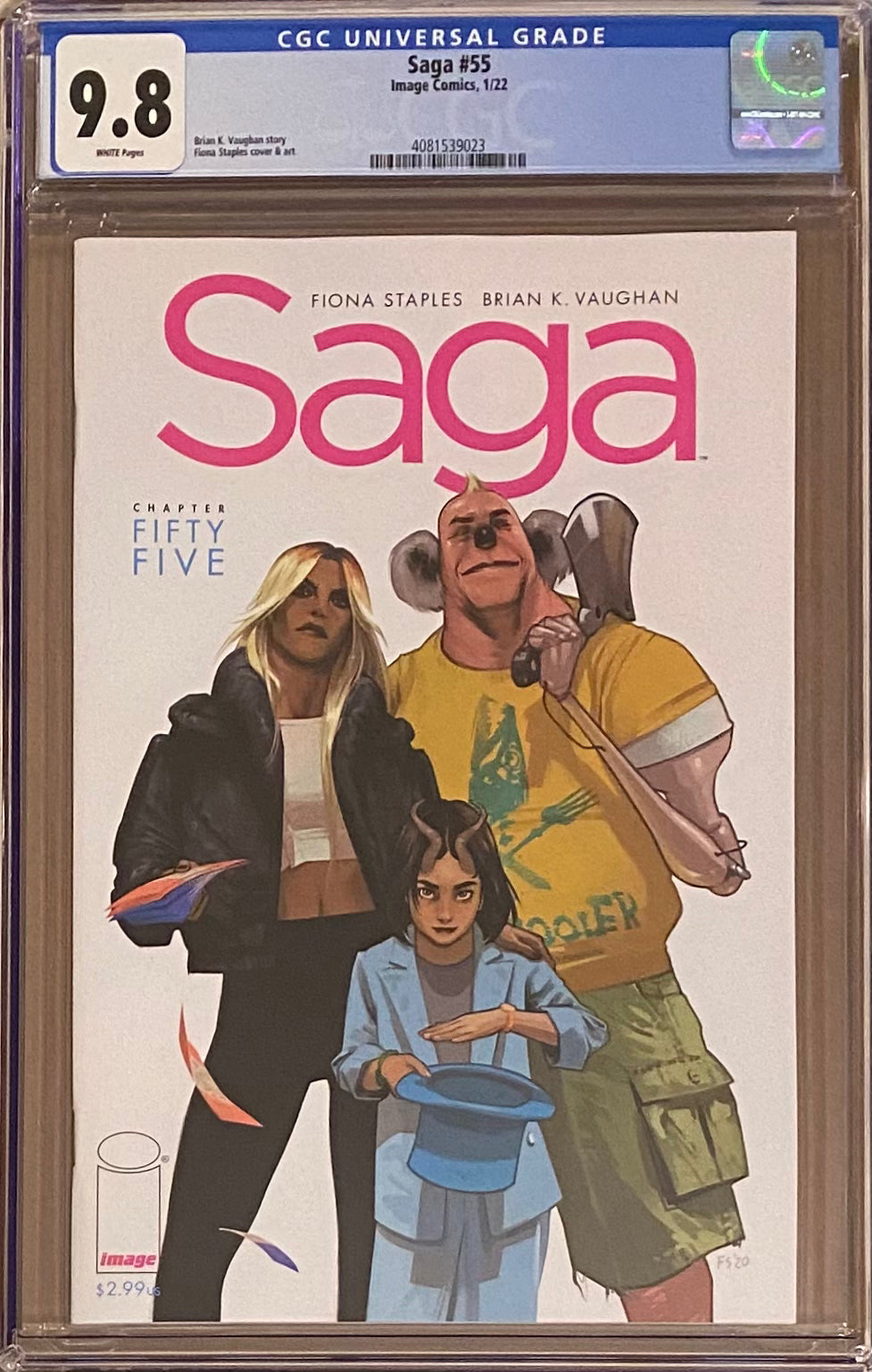 Saga #55 CGC 9.8