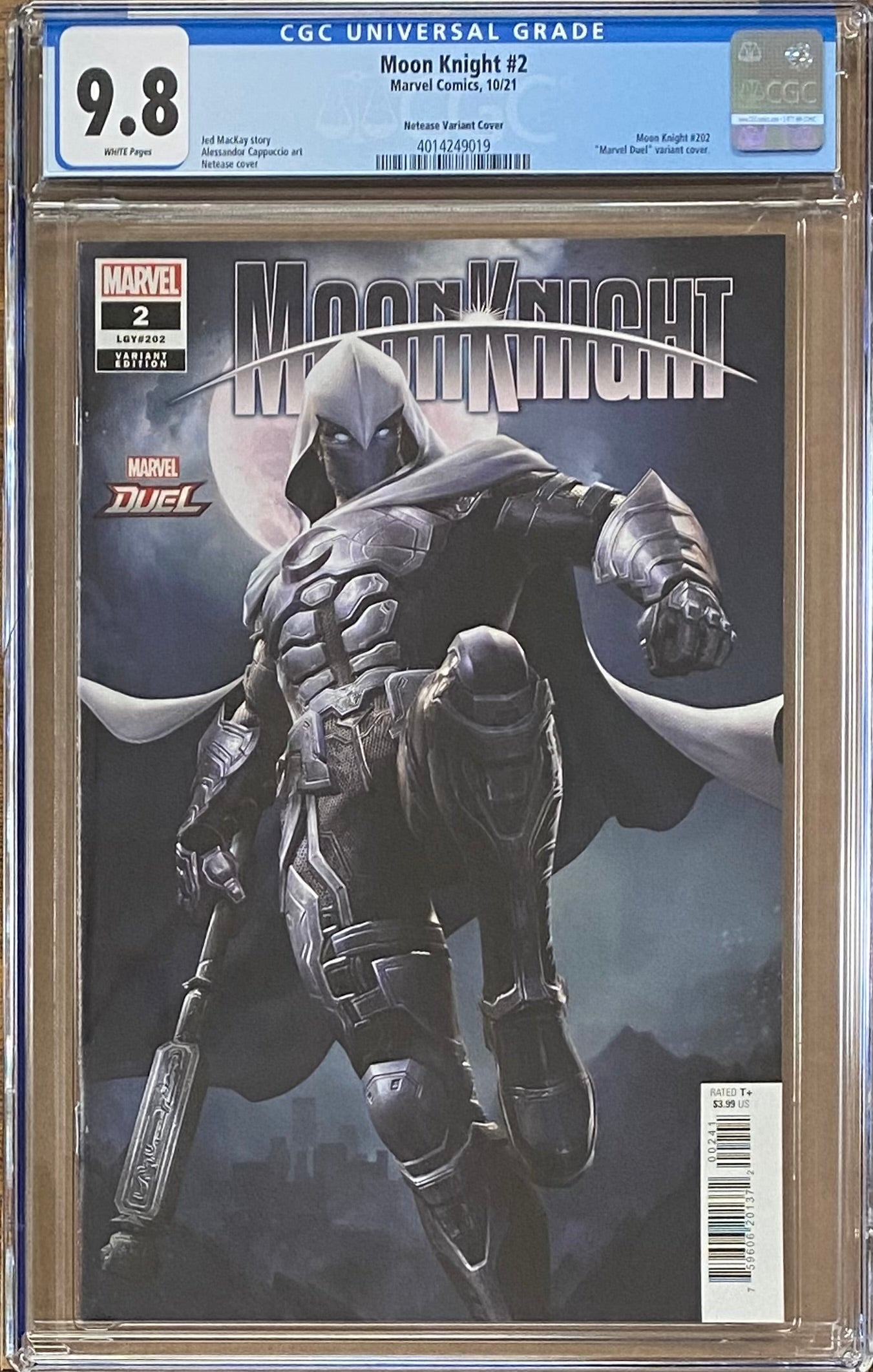 Moon Knight #2 Netease Variant CGC 9.8