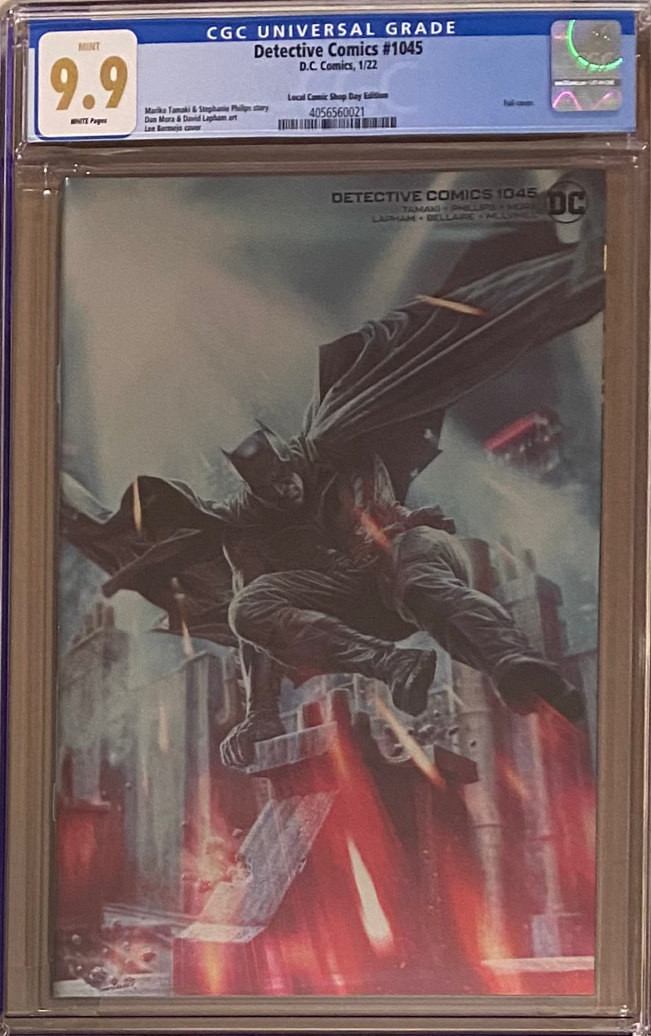 Detective Comics #1045 LCSD Silver Foil Variant CGC 9.9 MINT