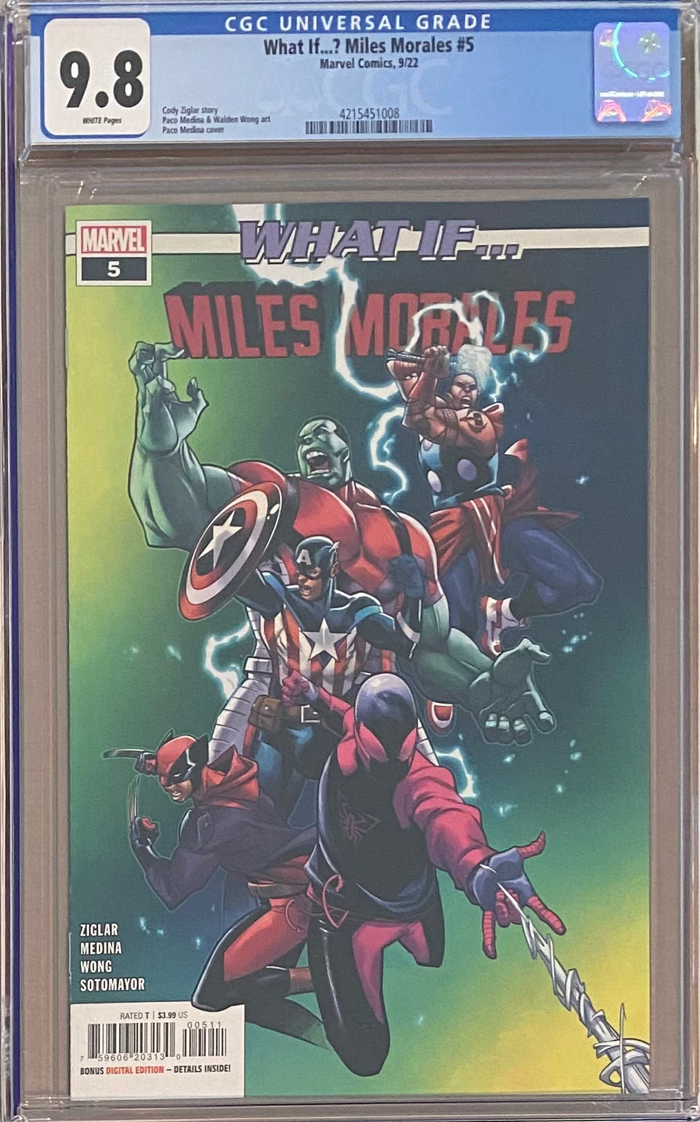 What If... Miles Morales #5 CGC 9.8