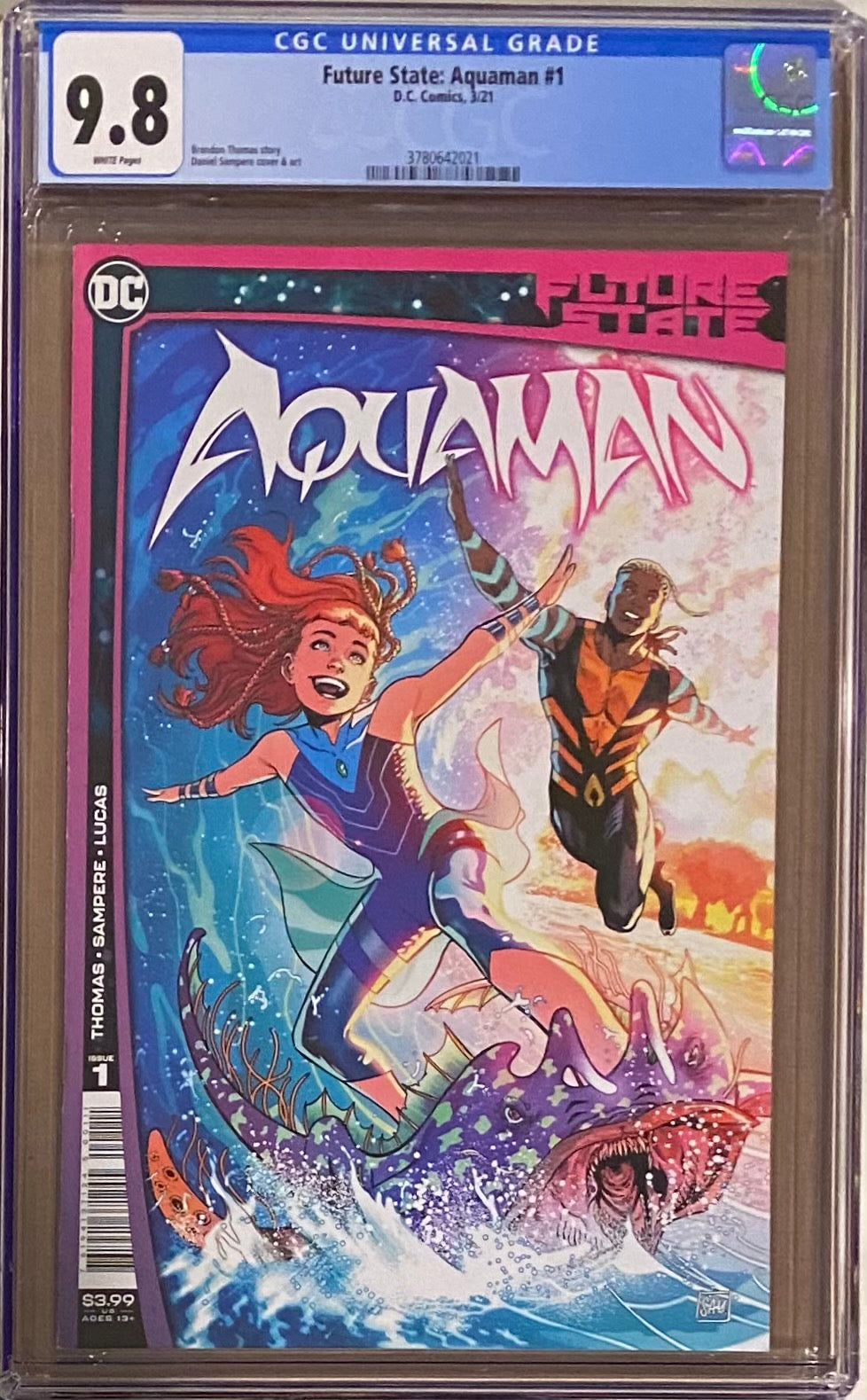 Future State: Aquaman #1 CGC 9.8