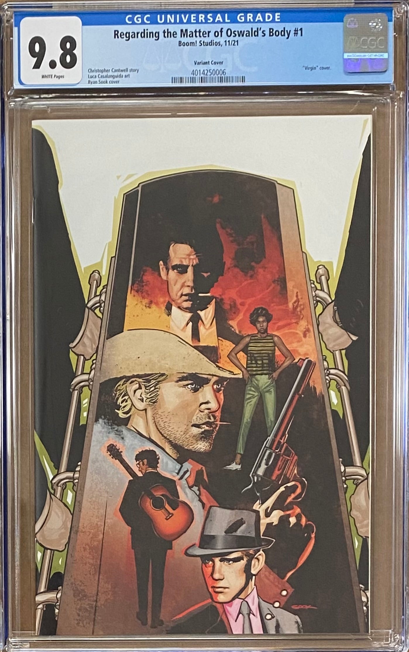 Regarding the Matter of Oswald's Body #1 Sook 1:25 Retailer Incentive Variant CGC 9.8