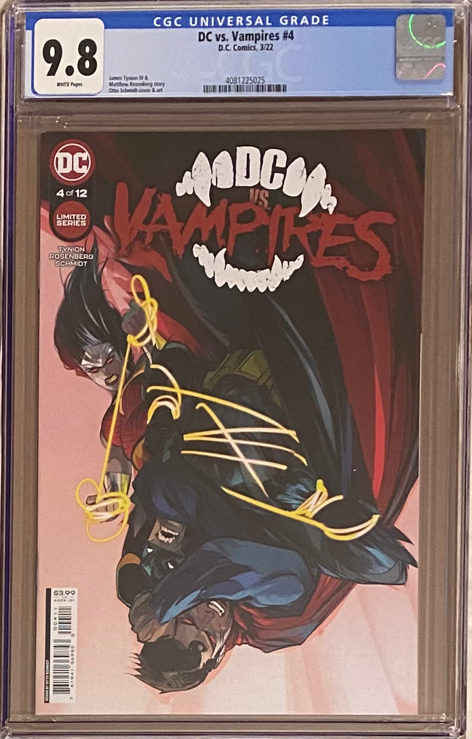 DC vs. Vampires #4 CGC 9.8