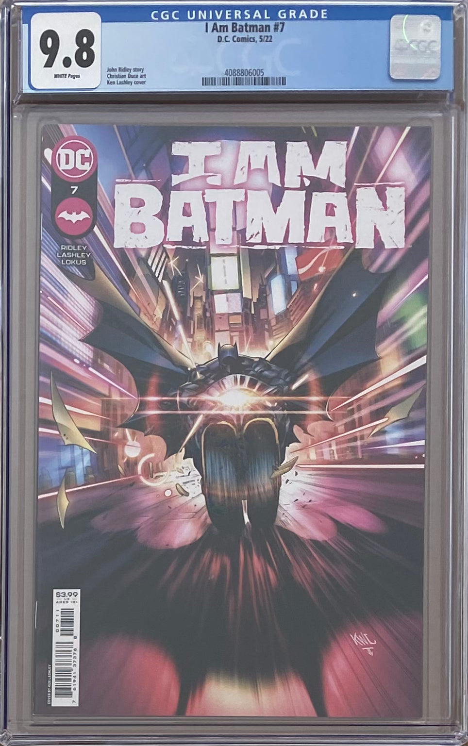 I Am Batman #7 CGC 9.8