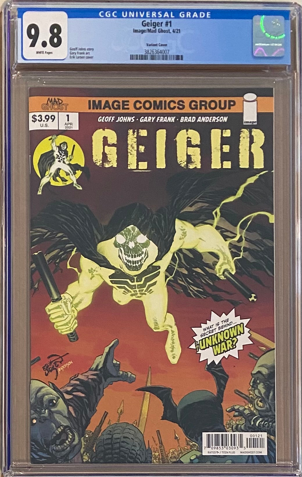 Geiger #1 Larsen Variant CGC 9.8