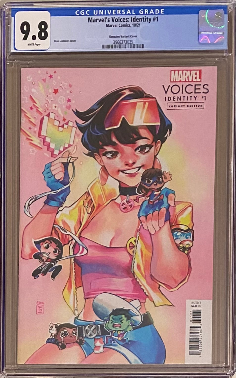 Marvel Voices: Identity #1 Gonzales Variant CGC 9.8