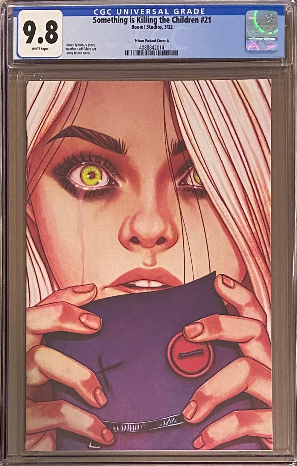 Something is Killing the Children #21 Frison 1:50 Retailer Incentive Variant CGC 9.8